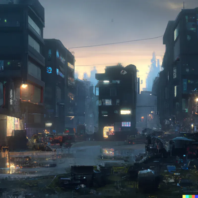 Post-apocalyptic City Scapes