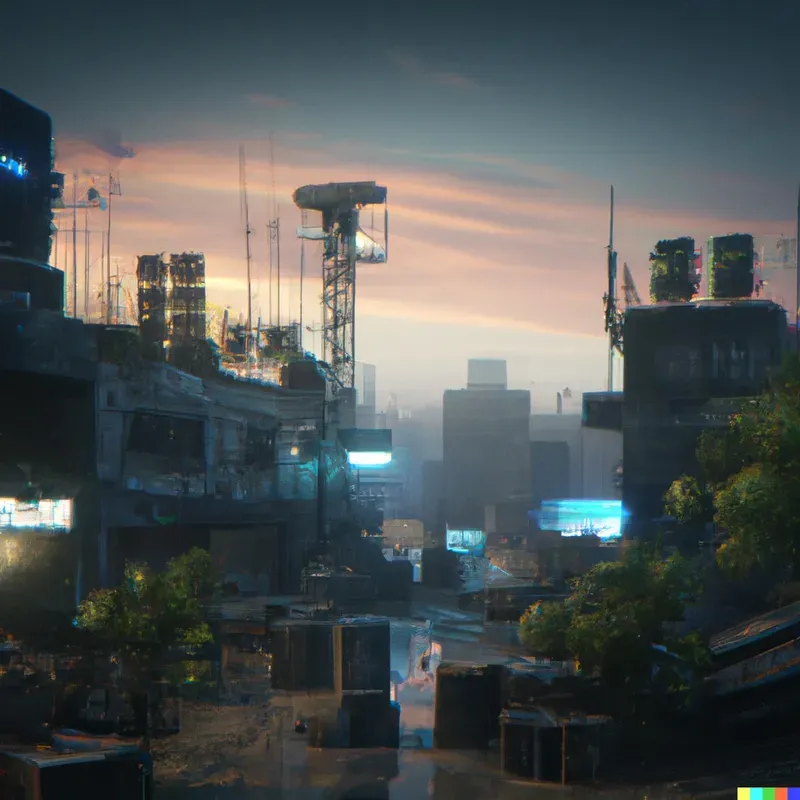 Post-apocalyptic City Scapes