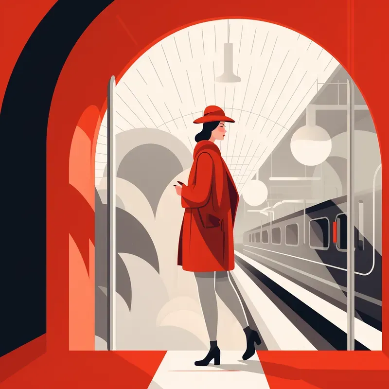 Minimalist Colorful Illustrations