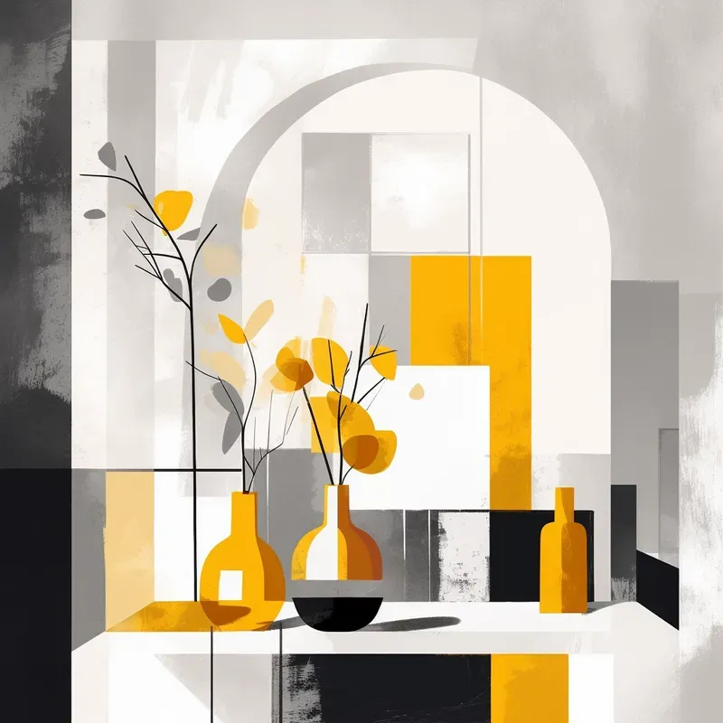 Minimalist Colorful Illustrations