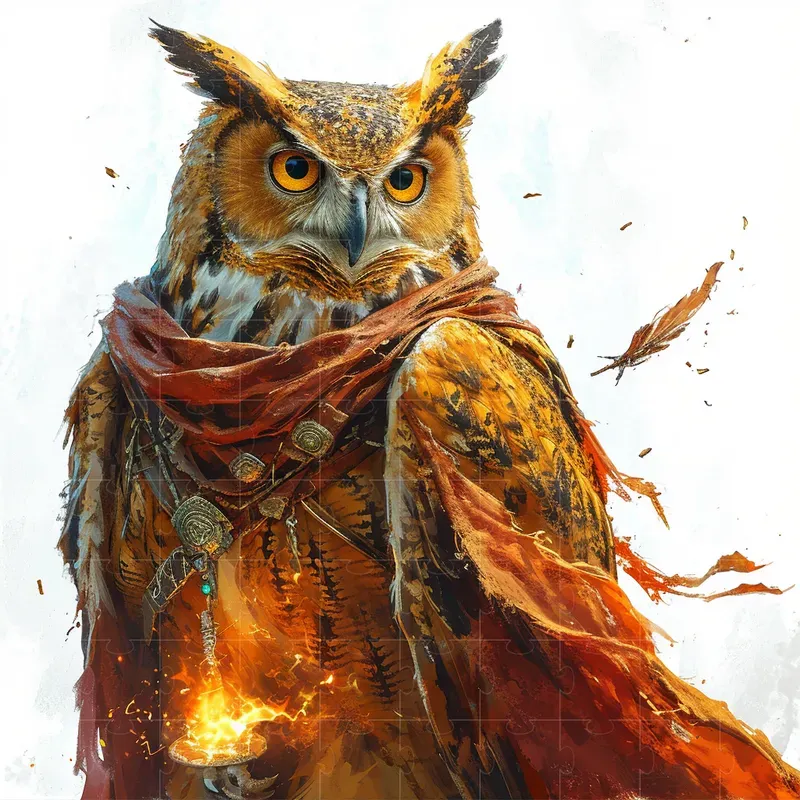 DnD Detailed Character Animal Art