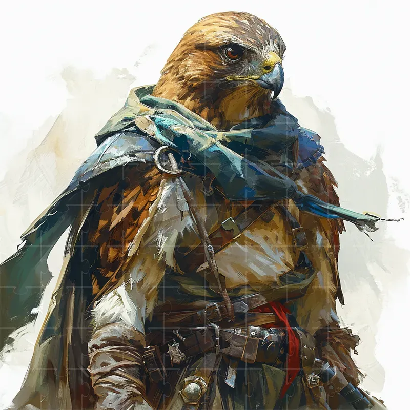 DnD Detailed Character Animal Art
