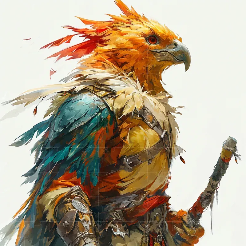 DnD Detailed Character Animal Art