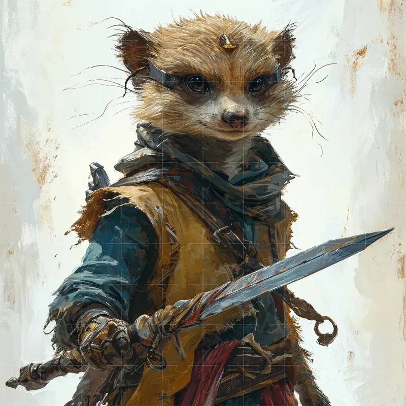 DnD Detailed Character Animal Art
