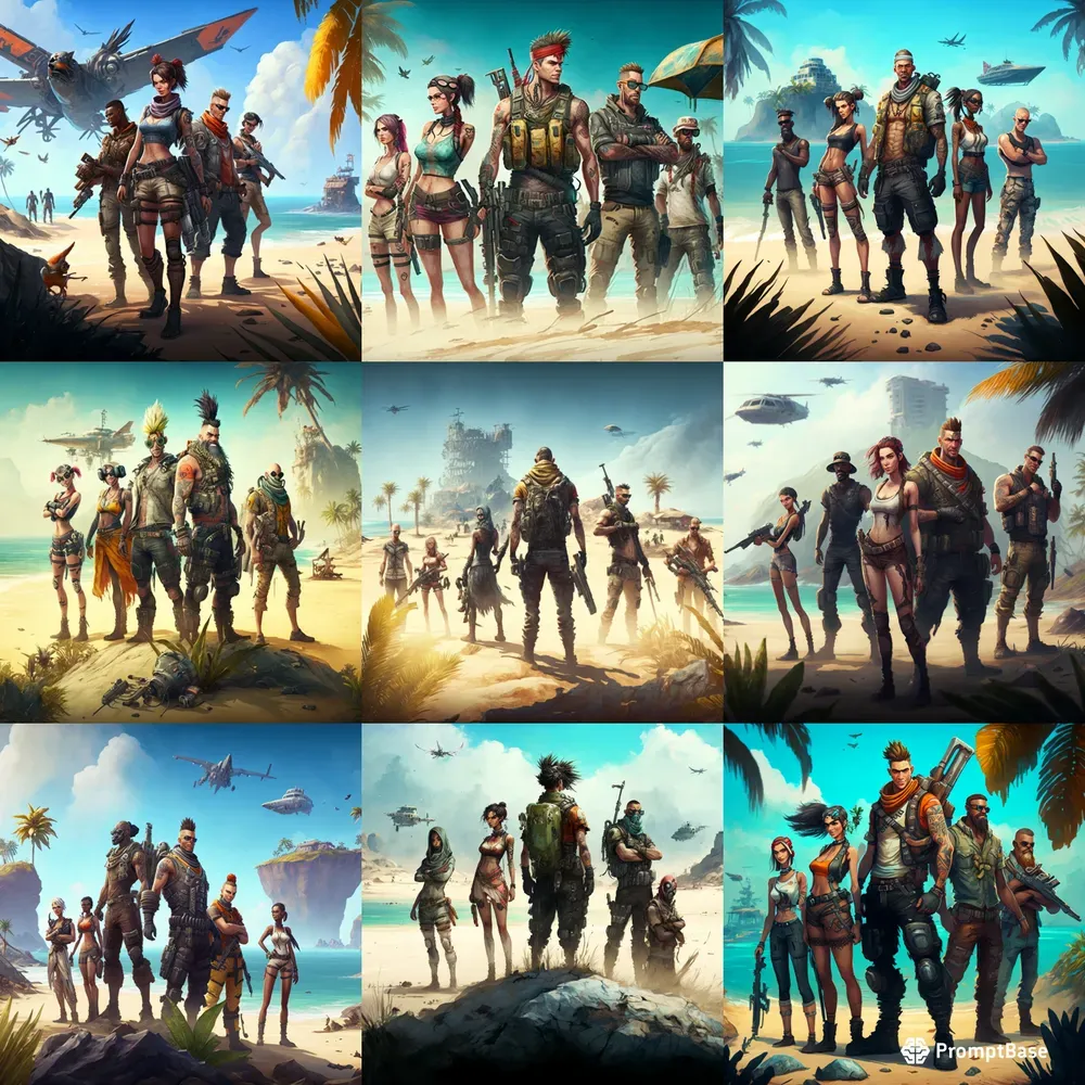 Battle Royale Characters