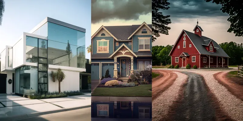 Real Estate Photographs generated by undefined