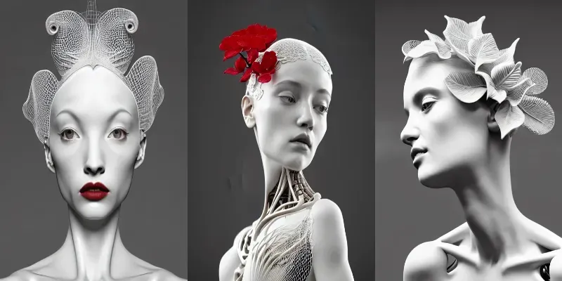 Porcelain Face generated by undefined