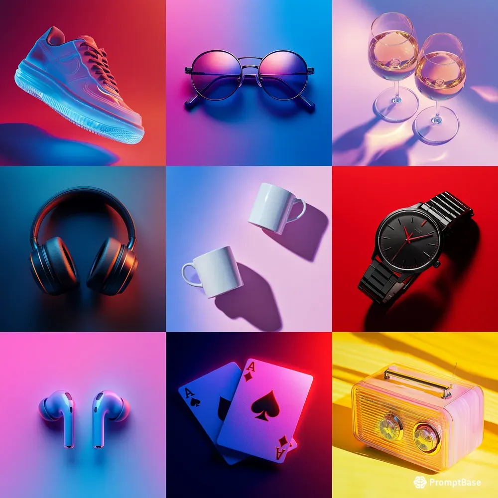 Gradient Background Product Shots