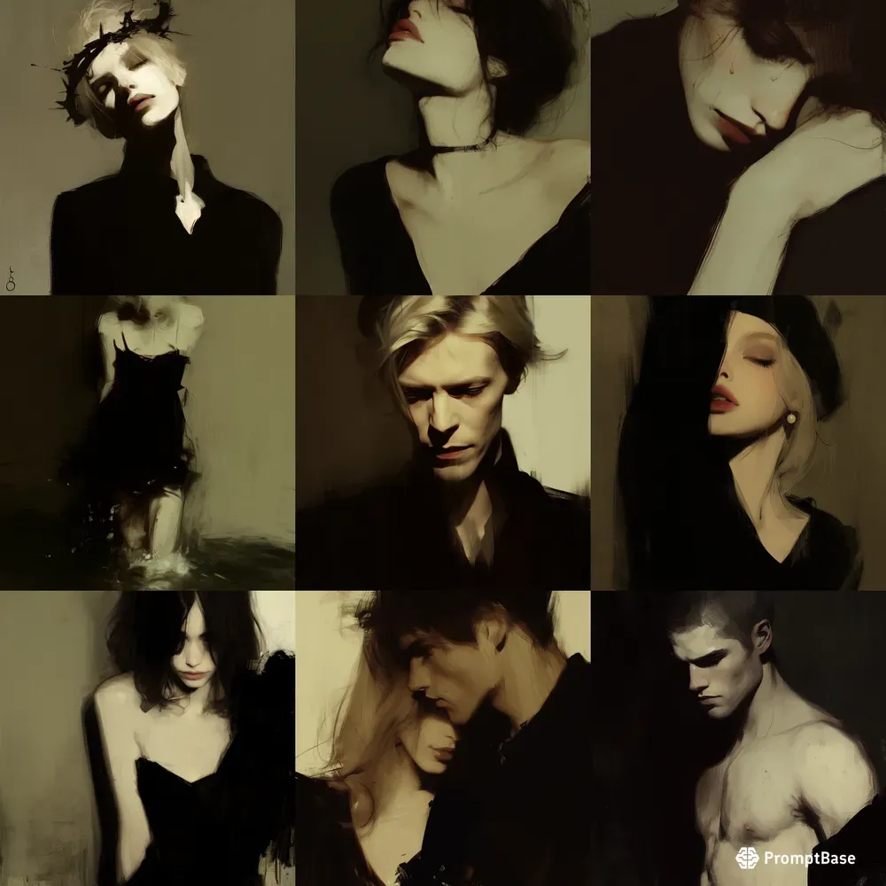Moody Intimacy Portraits