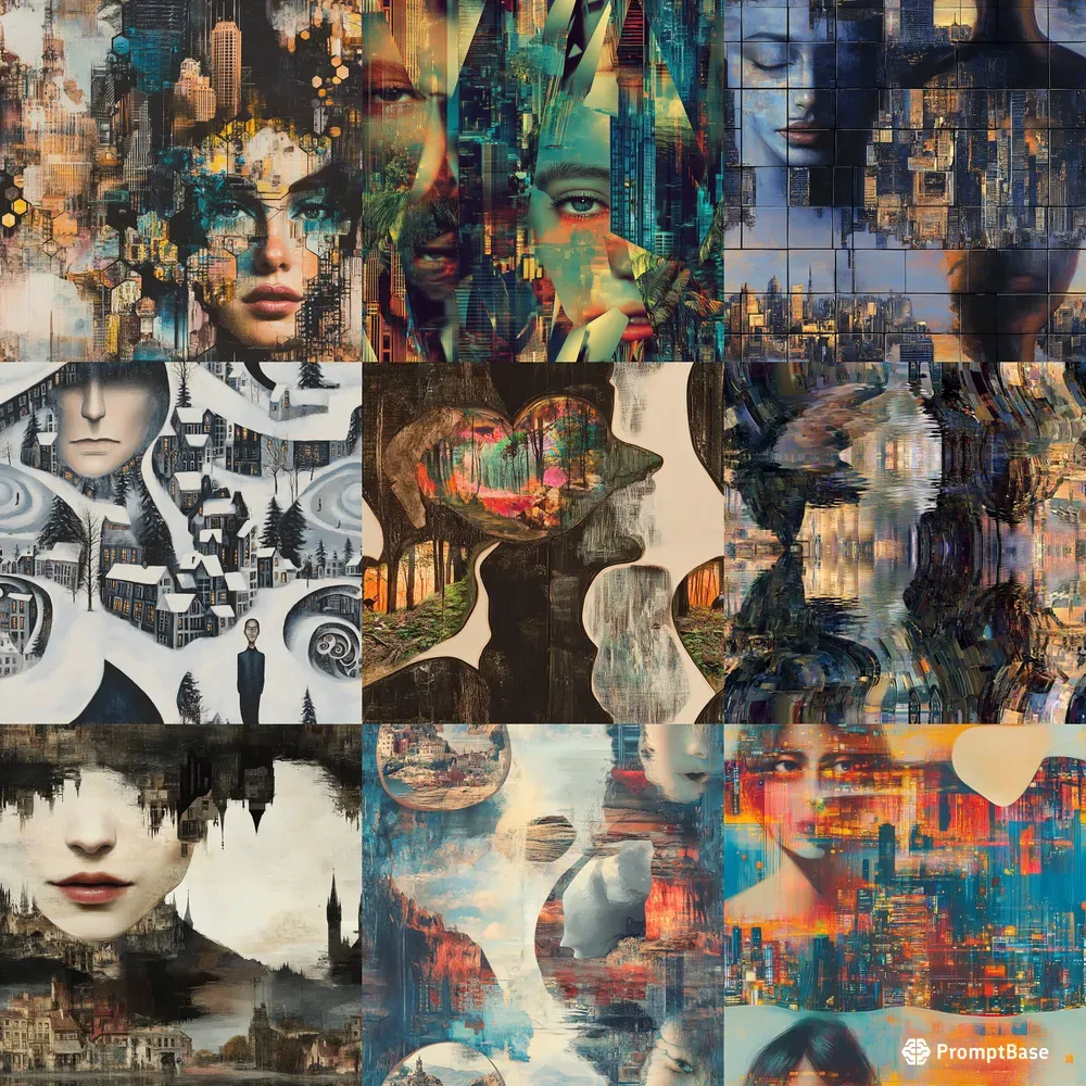 Portrait Patterns Urban Reflections