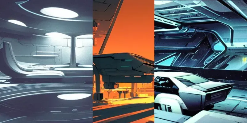 Sci-fi Concept Art generated by undefined