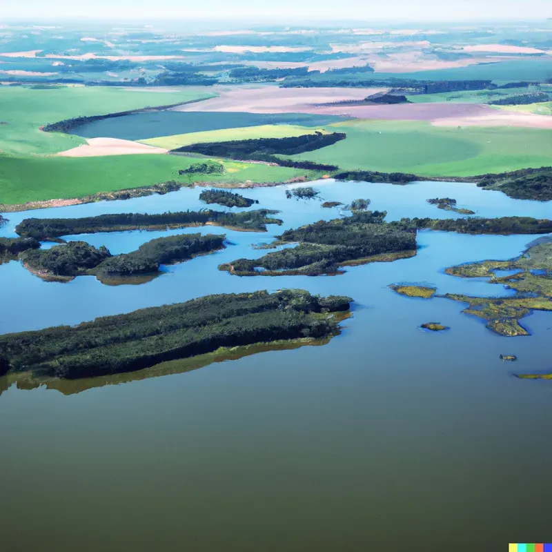 Earths Landscapes In A Birds Eye View