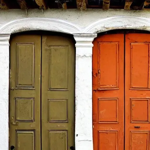 Colorful Old Doors