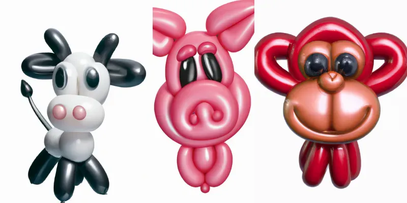 Balloon Art Animal Avatars generated by undefined