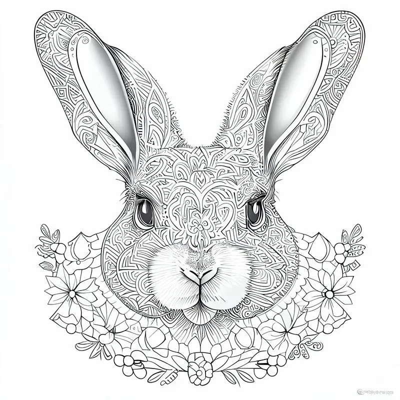 Animal Mandala For Coloring Books And Tatoos