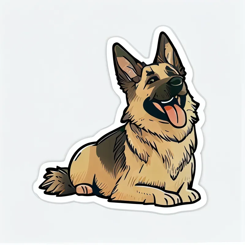 Dogs Breeds Stickers