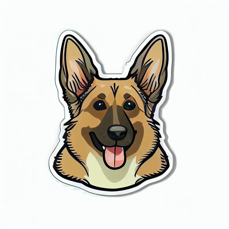 Dogs Breeds Stickers