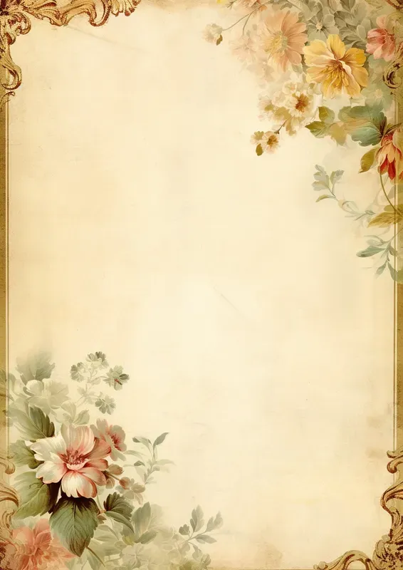Junk Journal Memory Vintage Pages
