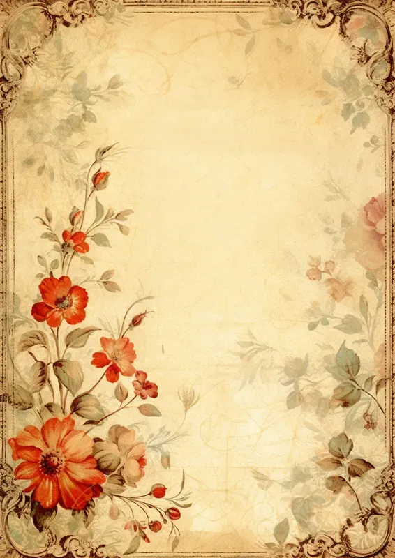 Junk Journal Memory Vintage Pages