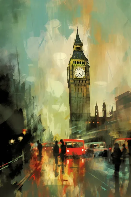 Artistic Travel Poster Paintings