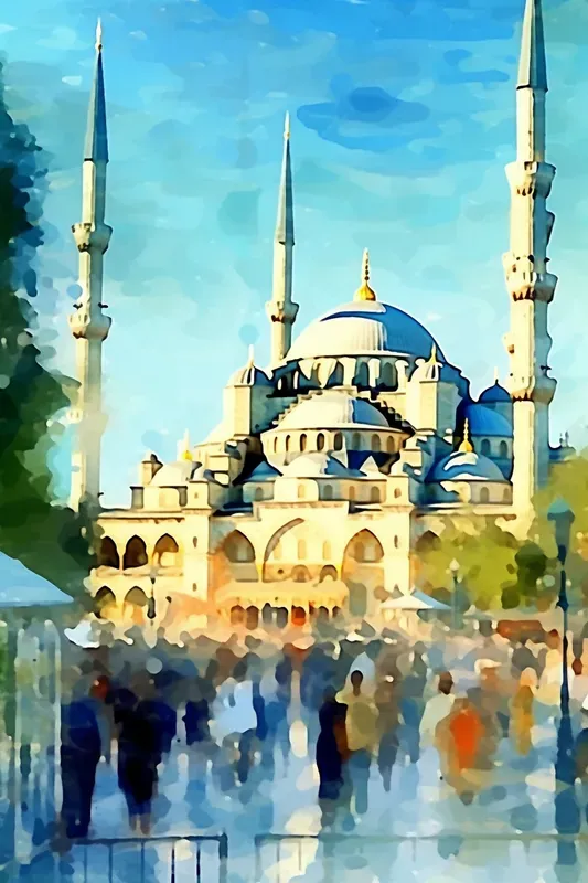 Artistic Travel Poster Paintings