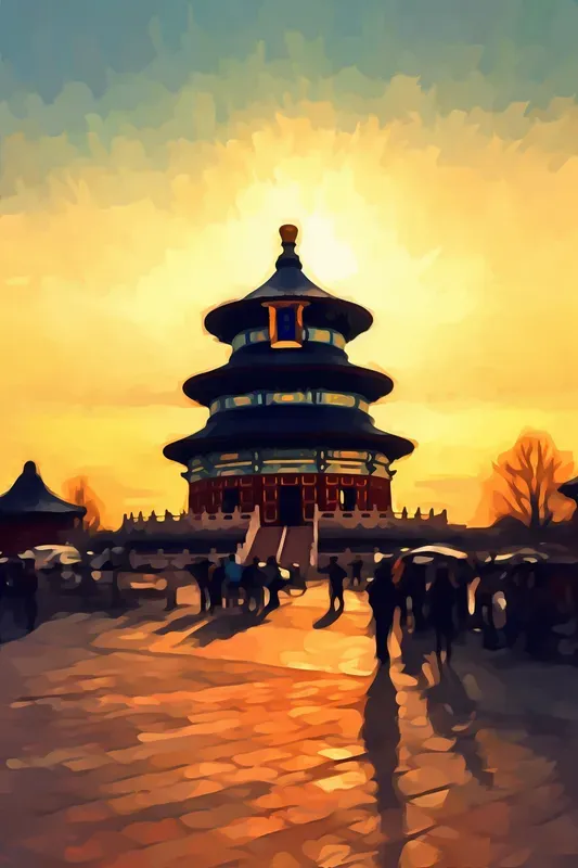 Artistic Travel Poster Paintings