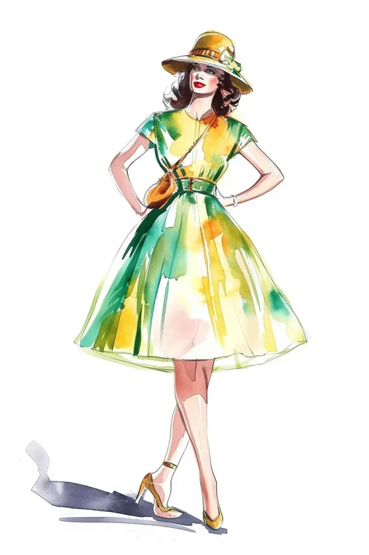 Sketching Haute Coutures