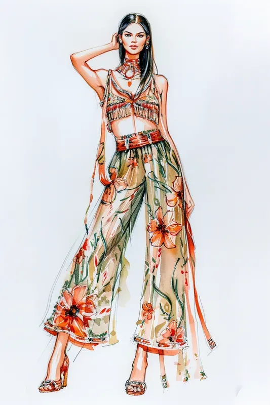 Sketching Haute Coutures