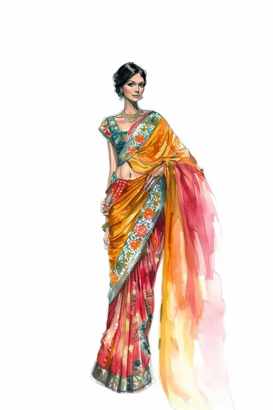 Sketching Haute Coutures