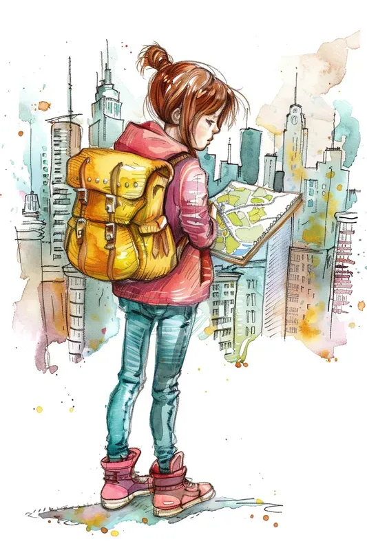 Lovely Story Book Illustrations