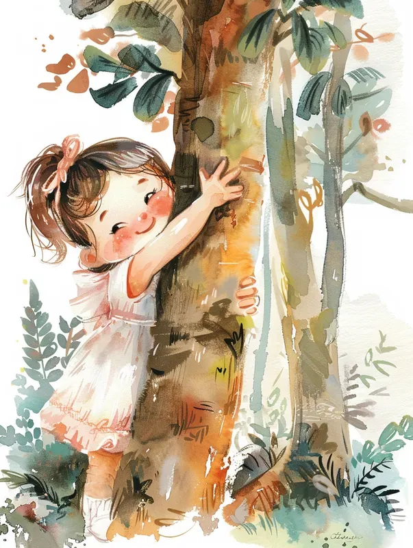 Lovely Story Book Illustrations