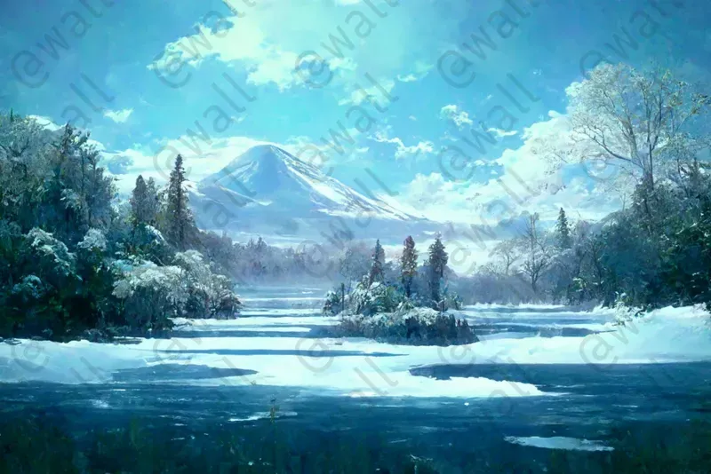 Mountainous Lakes And Rivers