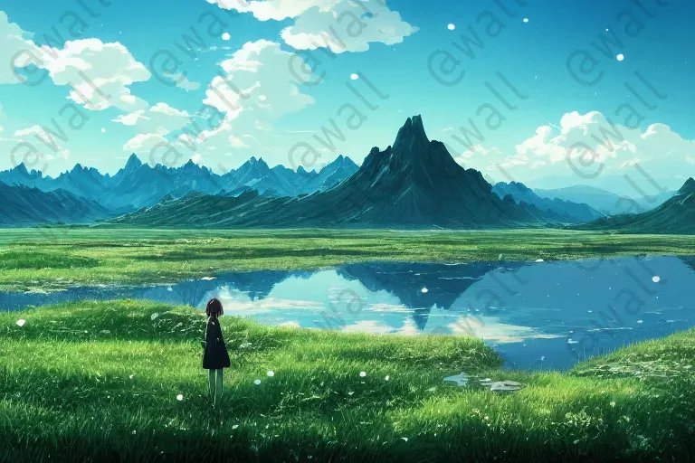Mountainous Lakes And Rivers