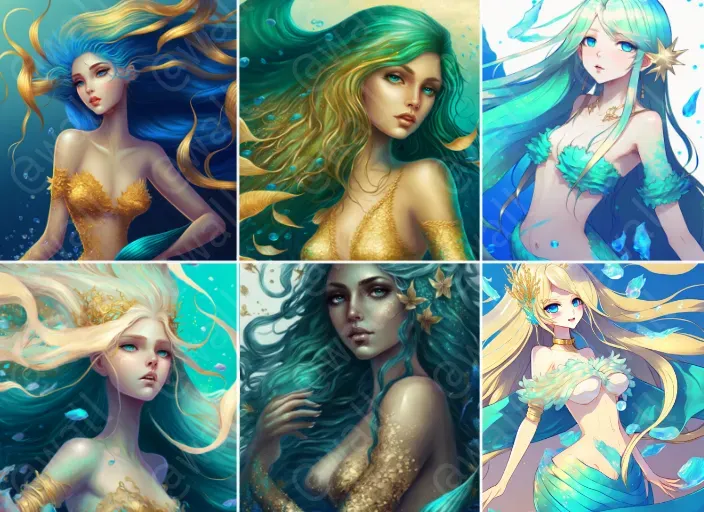 Lovely Mermaids