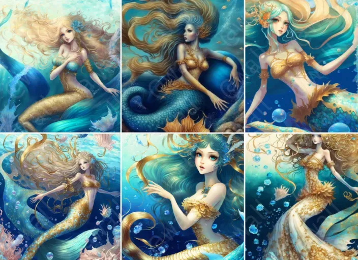 Lovely Mermaids