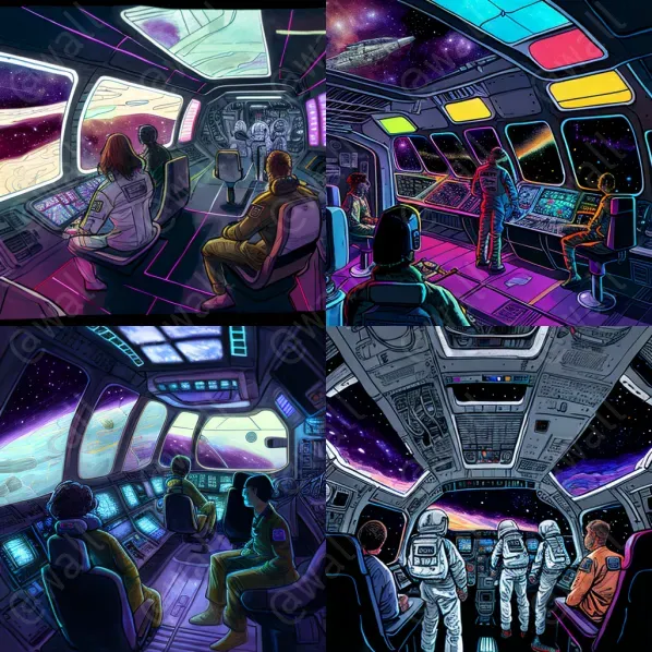 Space Cruiser Control Decks