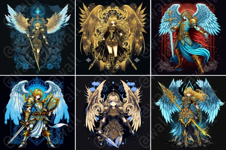 Angelic Armored Warriors