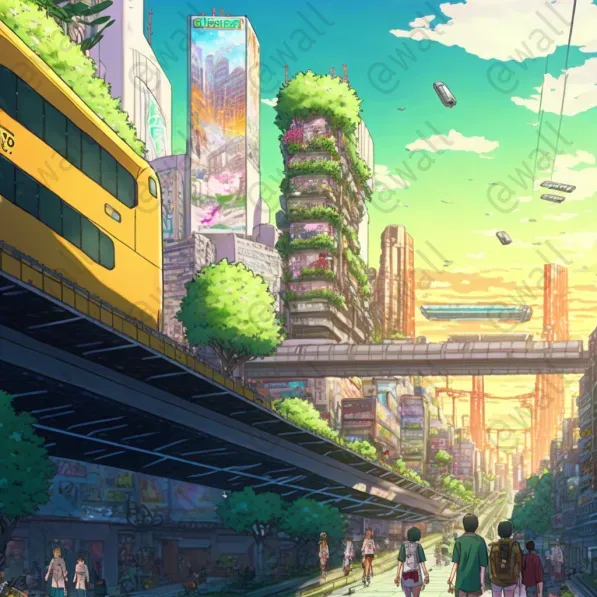 Anime Cities Of The Future
