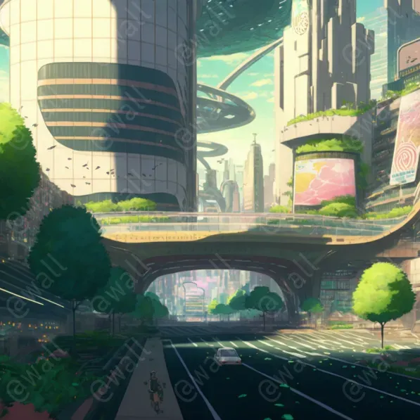 Anime Cities Of The Future