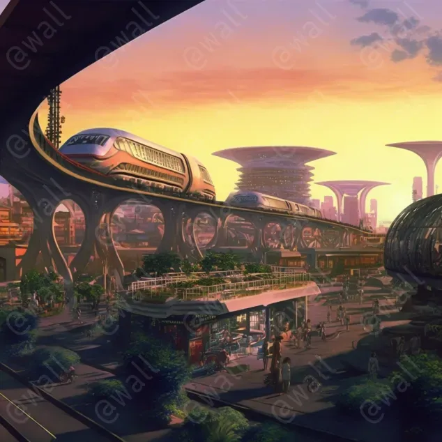 Anime Cities Of The Future