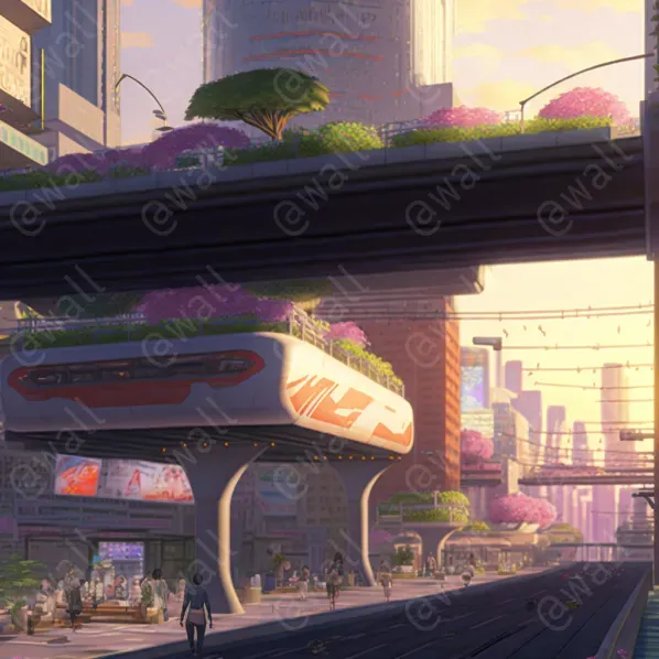 Anime Cities Of The Future