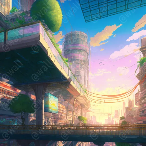 Anime Cities Of The Future