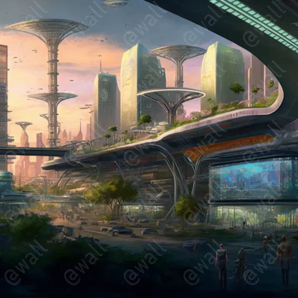 Anime Cities Of The Future