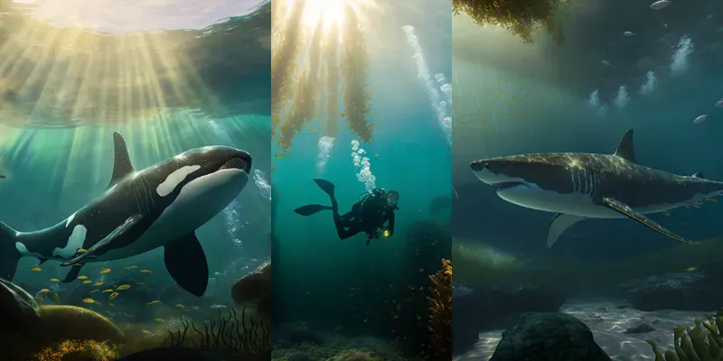 Creatures Of The Deep generated by undefined