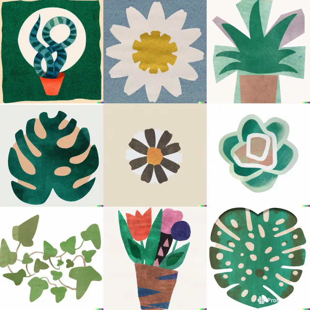 Minimalist Plant Prints