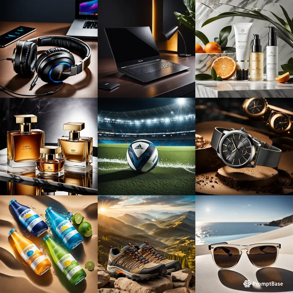 Promotional Product Photographs