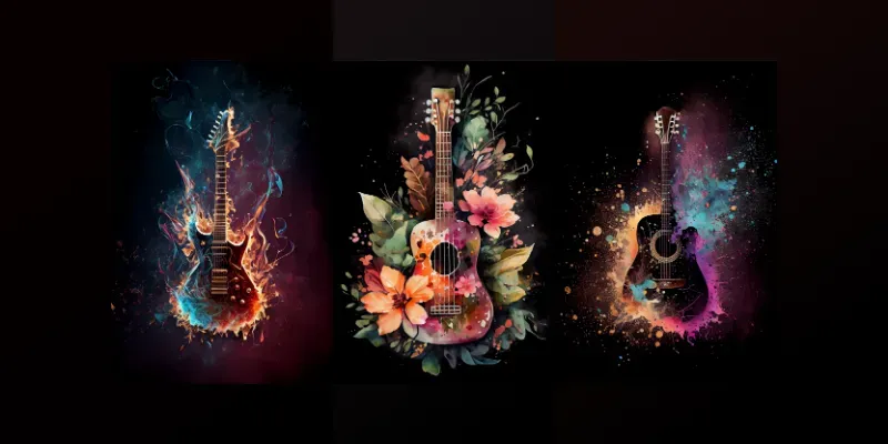 Cool Guitar FX Graphics generated by undefined