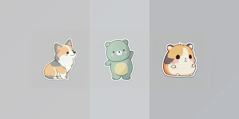 Cutest Kawaii Stickers In High Quality generated by undefined
