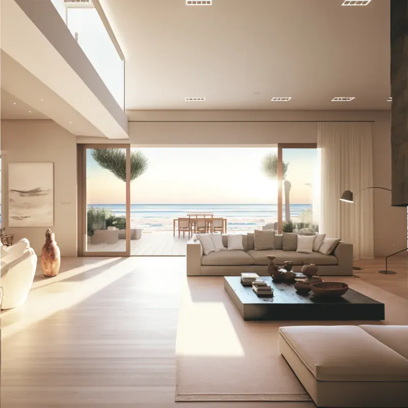 Beach House Living Rooms