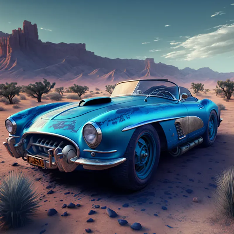 Musclecars In Different Sceneries